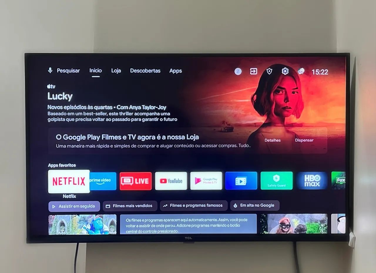 Televisão Smart TCL 32 polegadas 