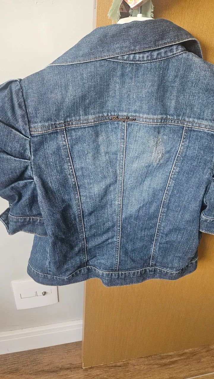 Jaqueta jeans feminina  - Foto 4