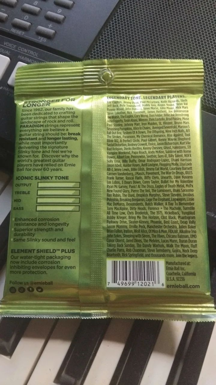 Encordoamento Ernie Ball - Foto 2