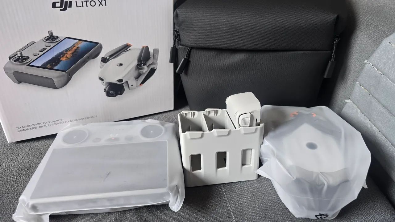 Drone Dji LitoX1 combo plus novo lacrado