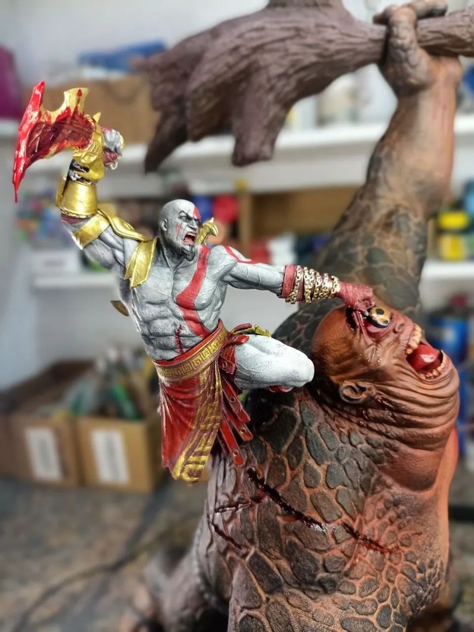 KRATOS VS CÍCLOPE ? GOD OF WAR!  - Foto 3
