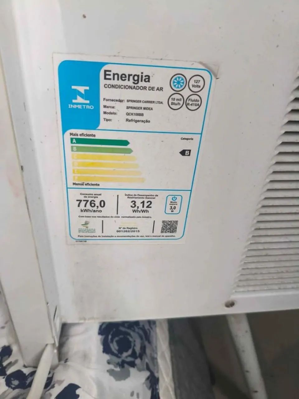 ar condicionado de janela 10 mil btus - com nf - na garantia - 4 meses de uso - via olxpay - Foto 3