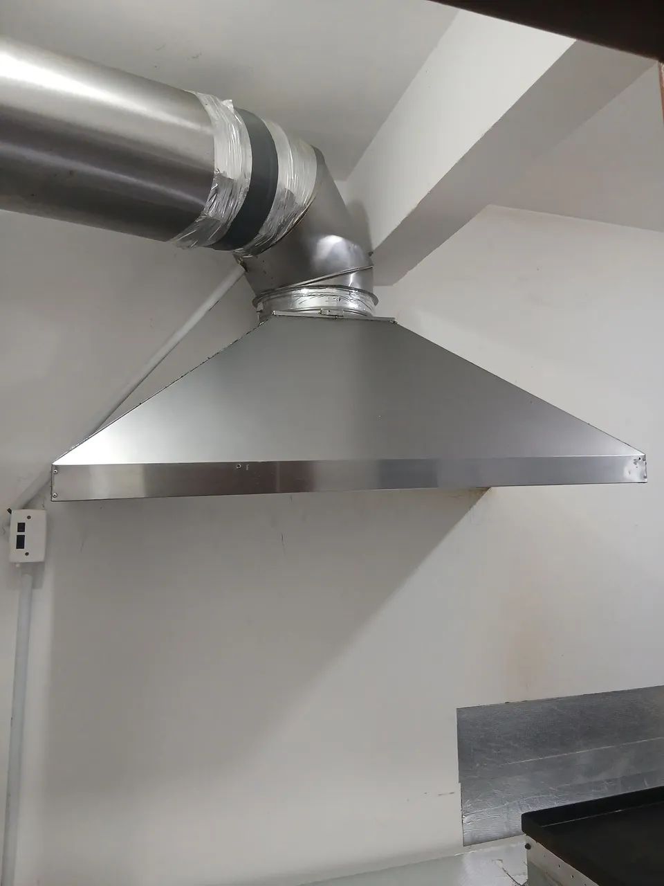Coifa industrial inox 