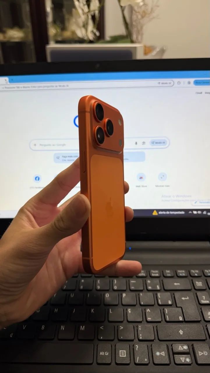 IPHONE 17 PRO APENAS ATIVADO - Foto 4