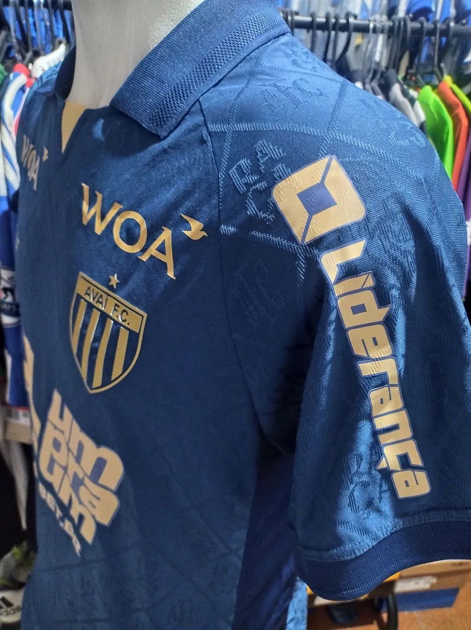 Camisa de jogo Avaí uniforme III Volt  - Foto 4