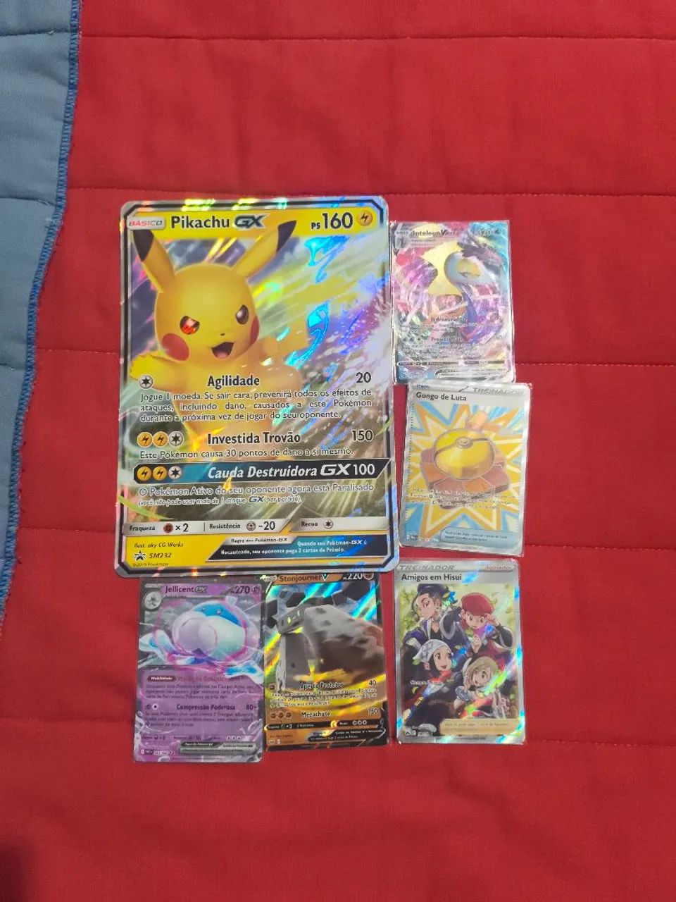 Cartas raras de Pokémon tcg 