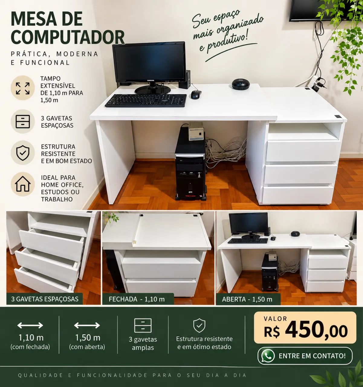 Mesa de computador 