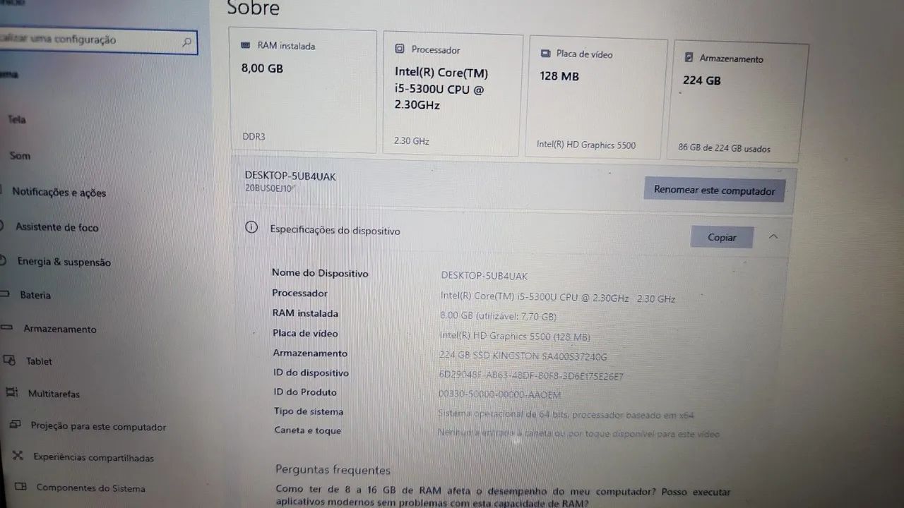 Lenovo ThinkPad T450 - Foto 3