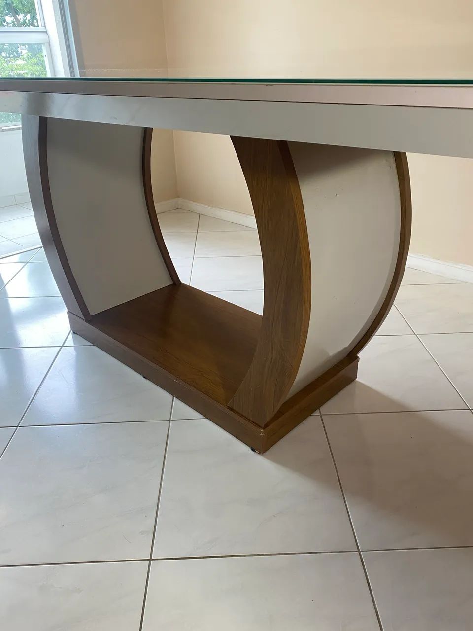 Mesa retangular de jantar para 6 lugares  - Foto 5