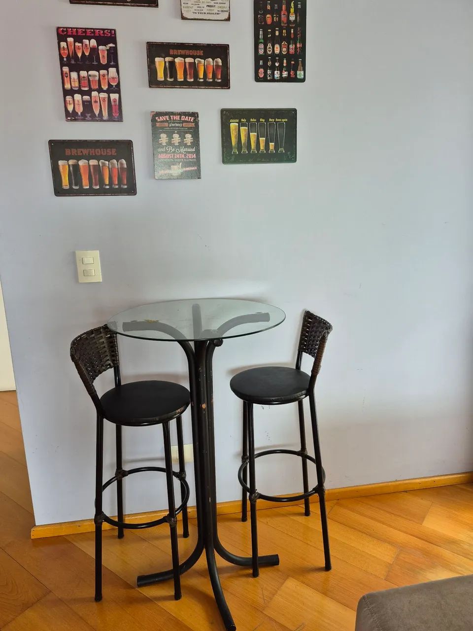 Mesa bistro com banquetas - Foto 2