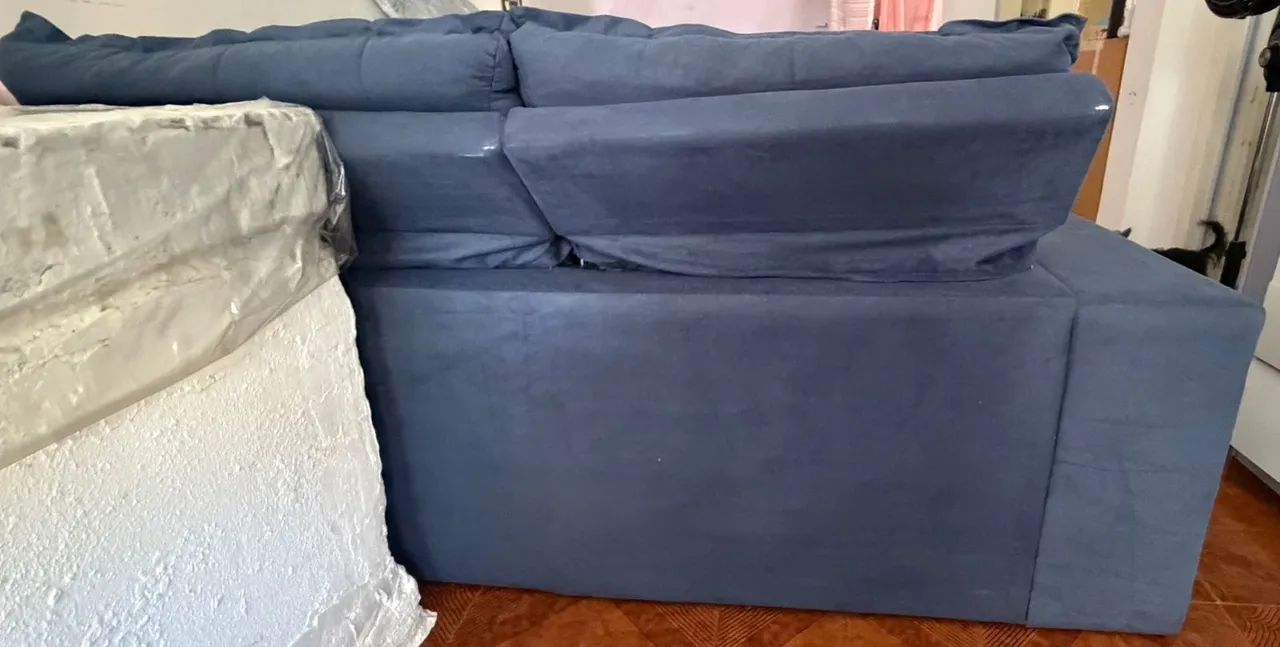 sofá retrátil e reclinável de 3 lugares - Foto 2