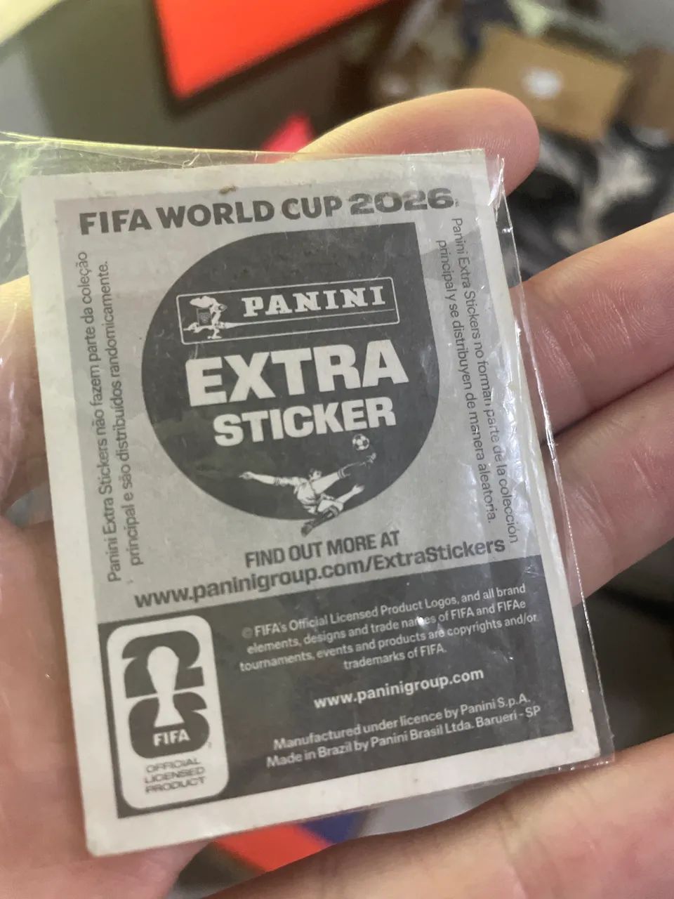 Achraf Hakimi Copa do mundo 2026 Extra Sticker Bronze - Foto 2