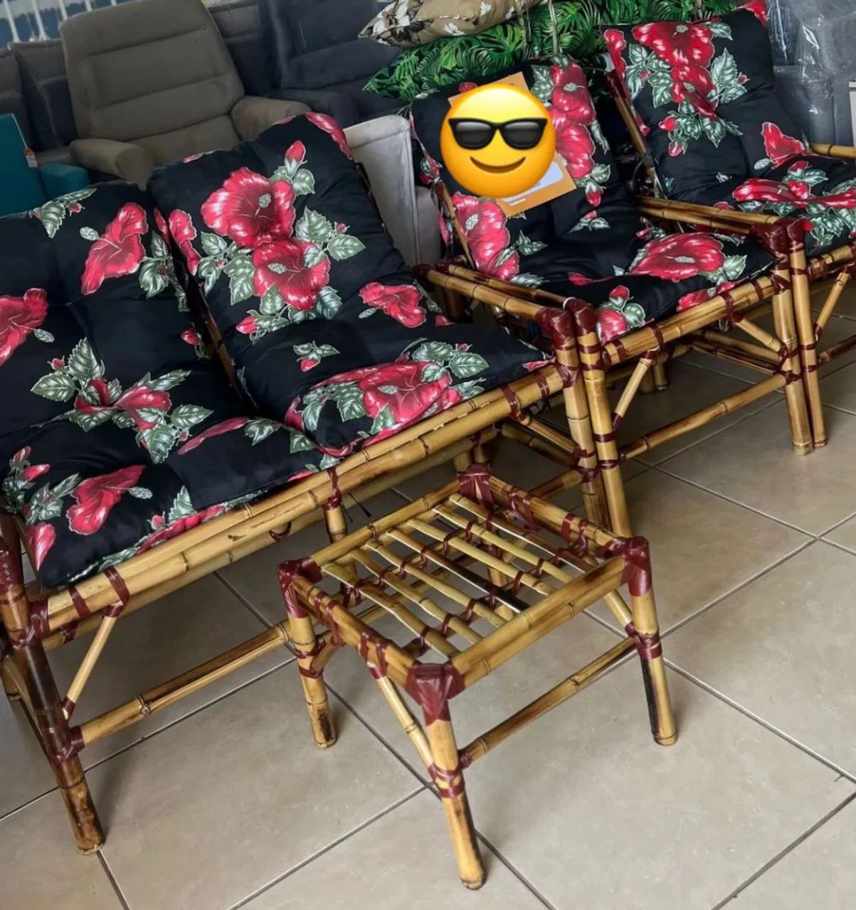 Jogo de bambu  - Foto 3