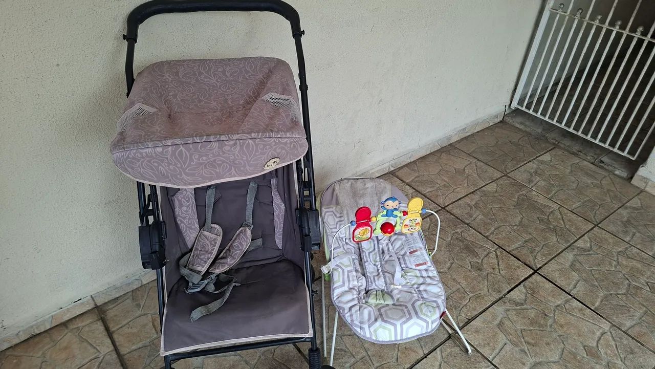 Carrinho de Bebê + Cadeirinha - Foto 4