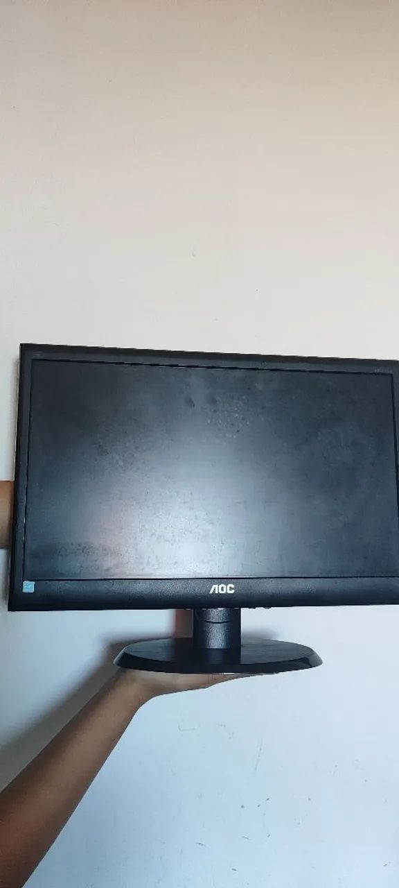 Monitor LED AOC 18.5" Polegadas - Modelo E950swn (Perfeito Estado) - Foto 4