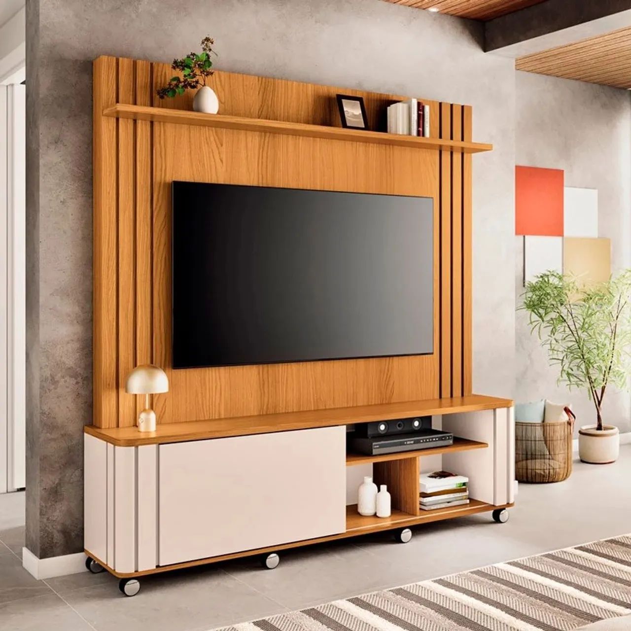 HOME PARA TV DE 70 POLEGADAS. - Racks e Painéis - Fazenda Grande