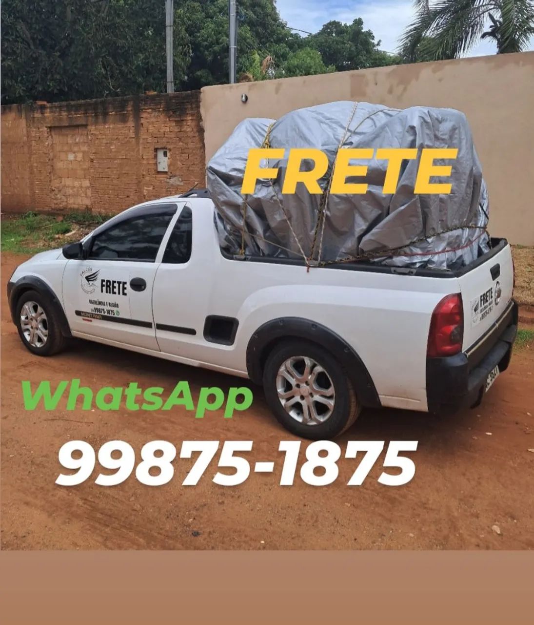Frete Uberlândia x Uberaba e região 