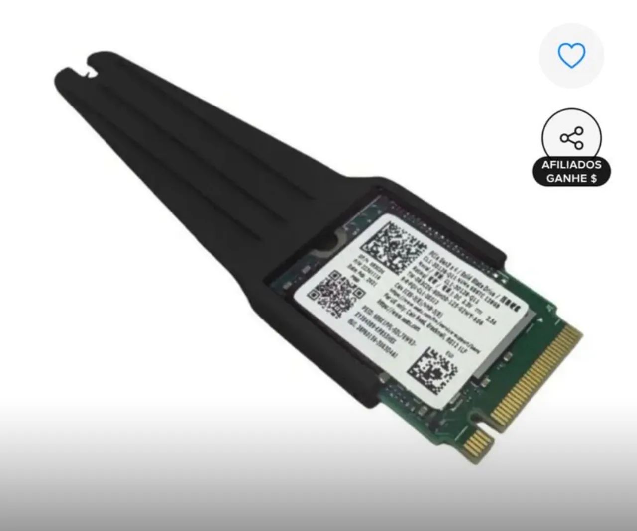 Ssd nvme gen 3 256 gb - Armazenamento - Jatiúca, Maceió 1502817191