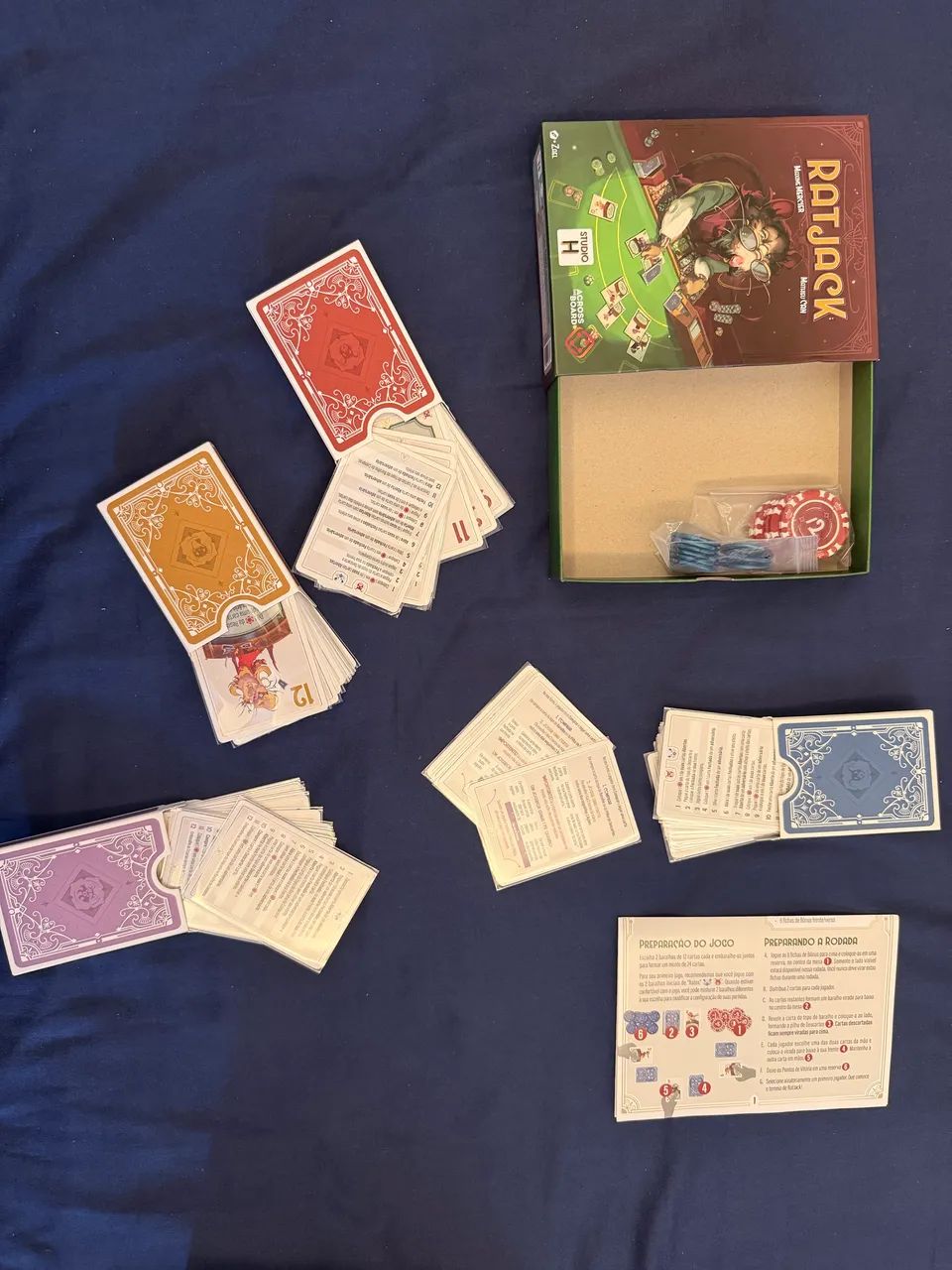 Ratjack Jogo de Cartas Completo e Sleevado - Foto 2