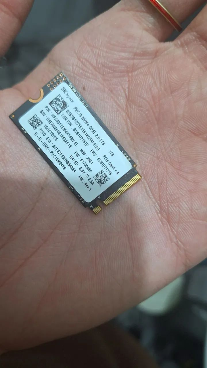 Ssd nvme 1tb SKhynix