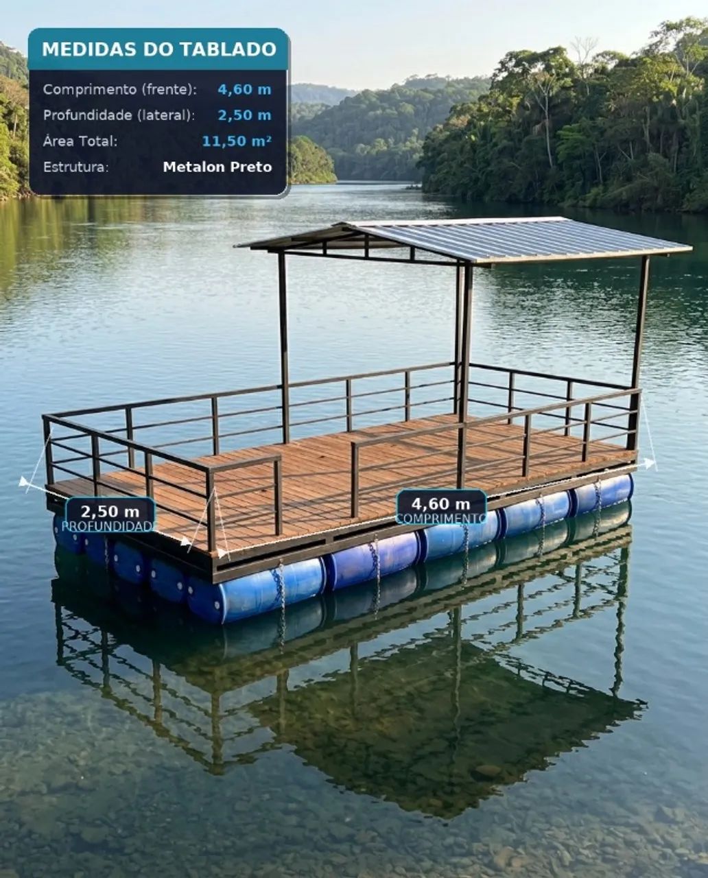 Tablado Flutuante 