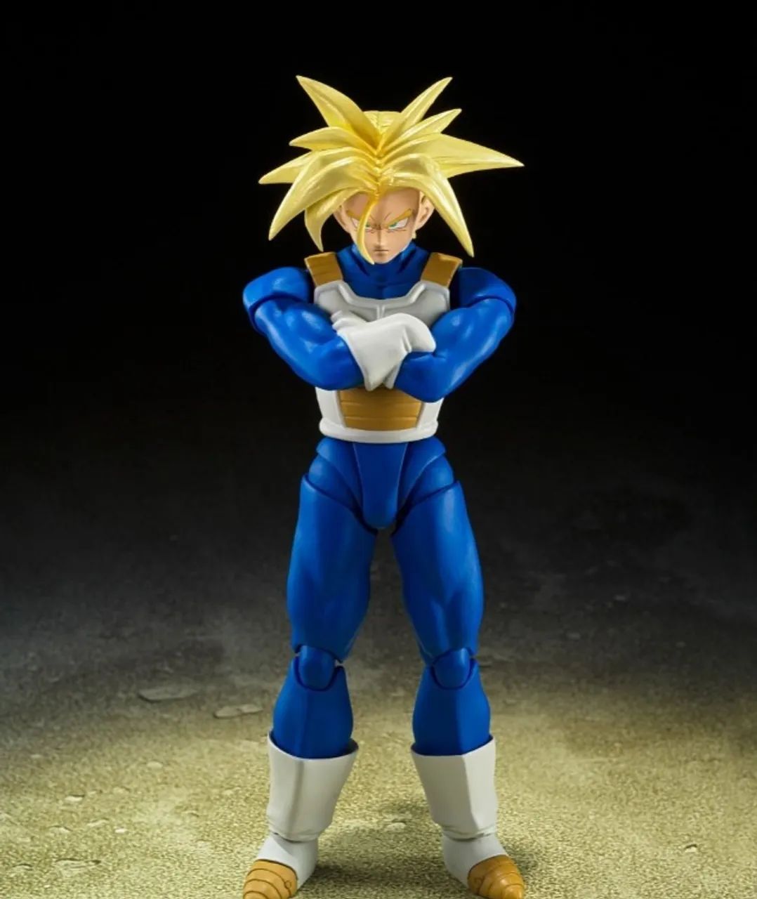 Figura de ação S.H.Figuarts Super Saiyan Trunks -Super Power Hidden in Its Body - Foto 6