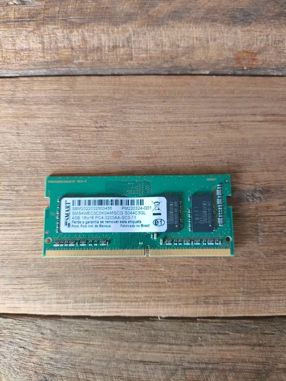 Memória notebook 