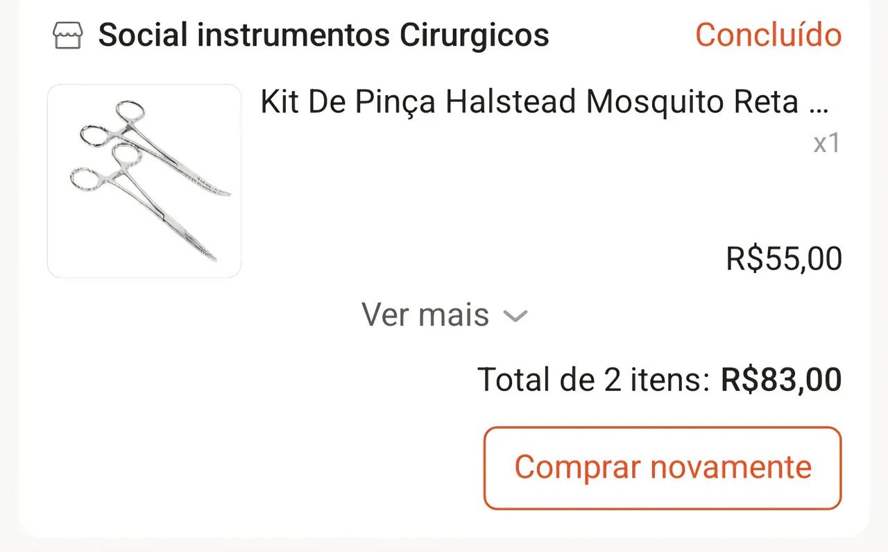 Pinça bory piercing 