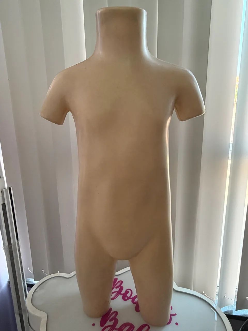 Busto manequim infantil 