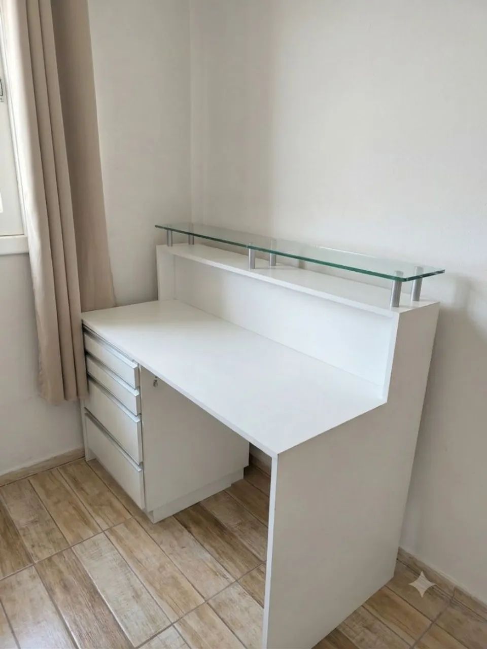 Escrivaninha de MDF ou Balcão de Caixa / Recepção - Foto 2