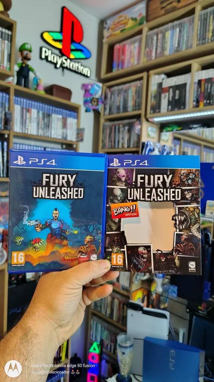 Fury Unleashed PS4 Jogo de PS4 Original Semi-Novo 