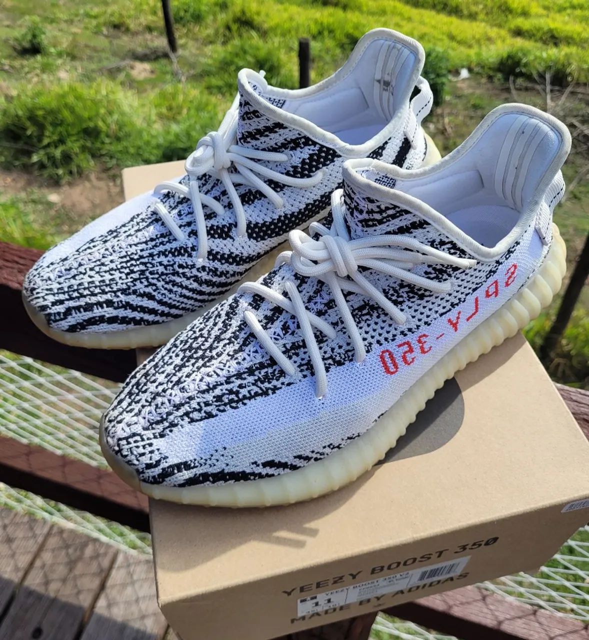 Combo de dois Yeezys (Zebra e Oreo) - Foto 4