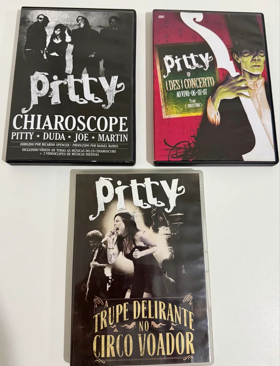 Pitty - DVDs