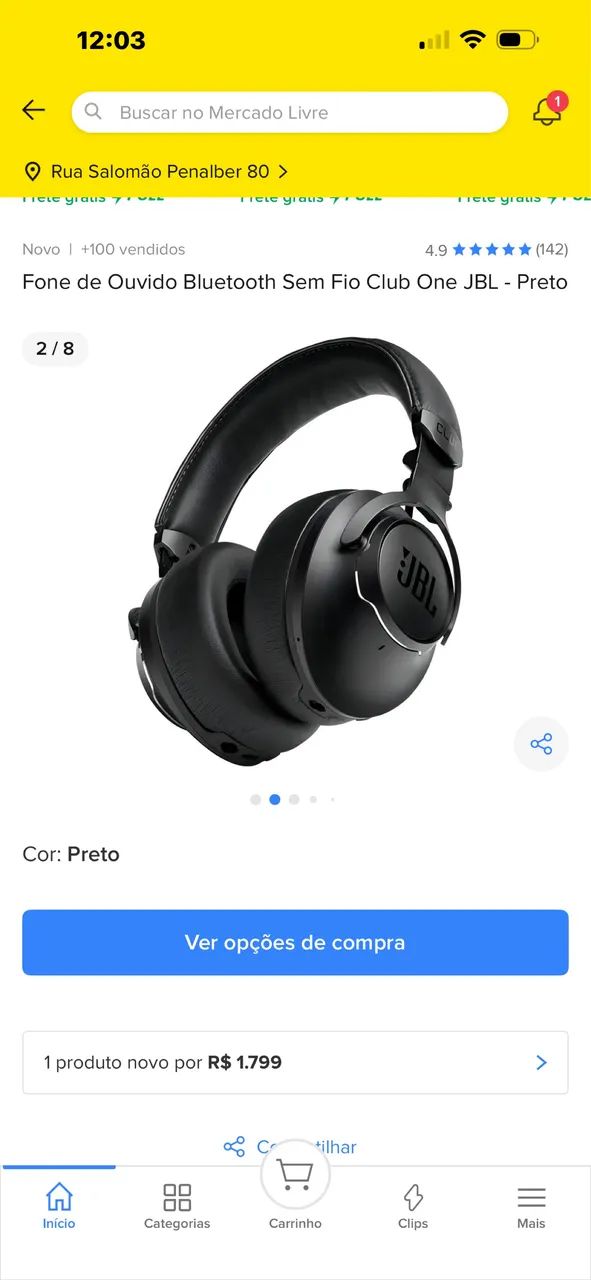 Headphone jbl club troca em jbl bombom e mas a volta 