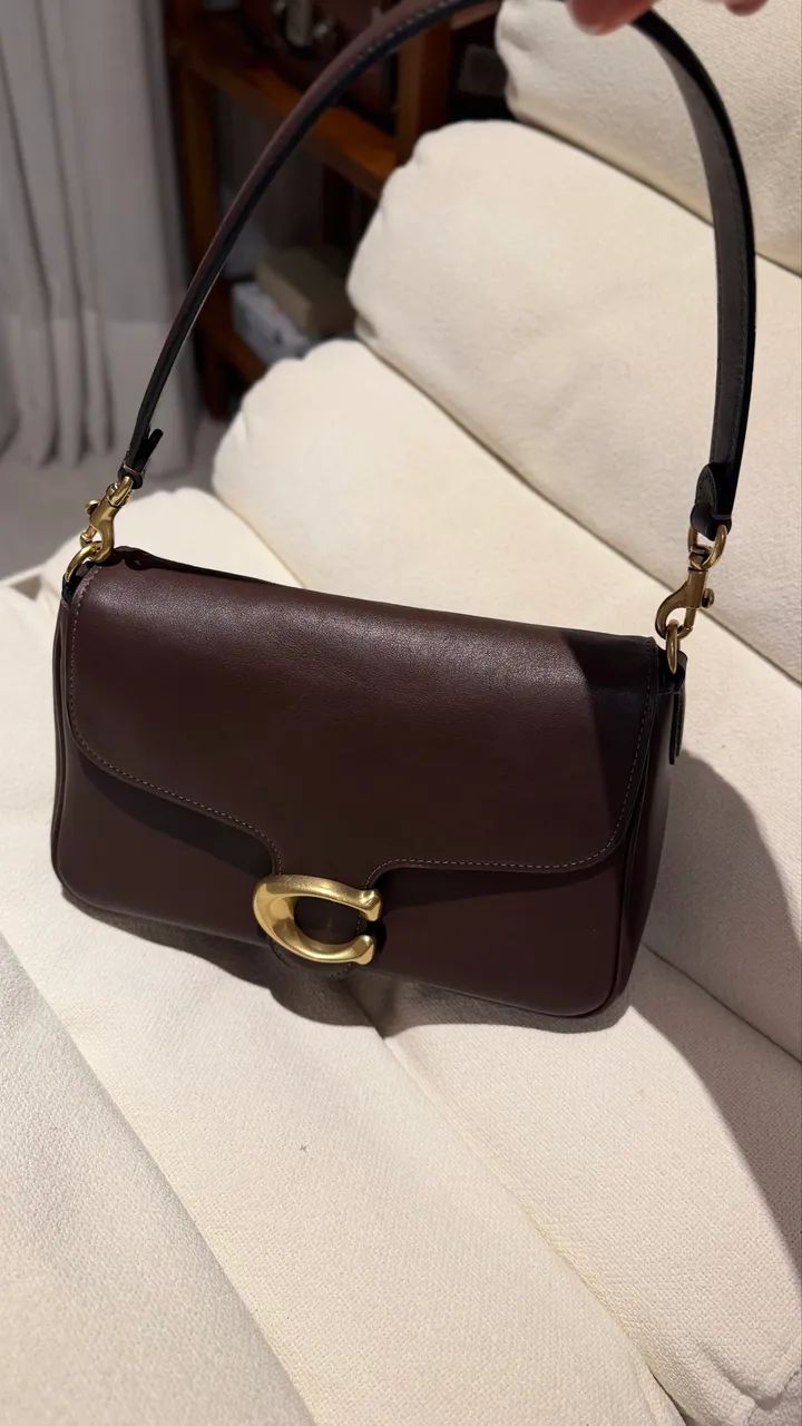 BOLSA COACH SOFT TABBY MARROM - Foto 2