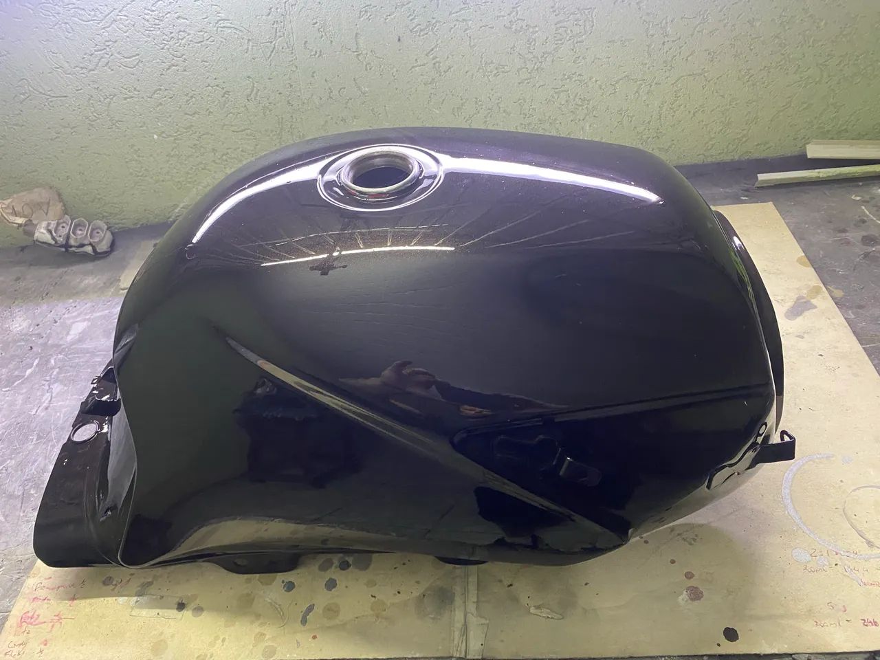 Tanque de Combustível Yamaha Fazer 250 2005 a 2015 preto