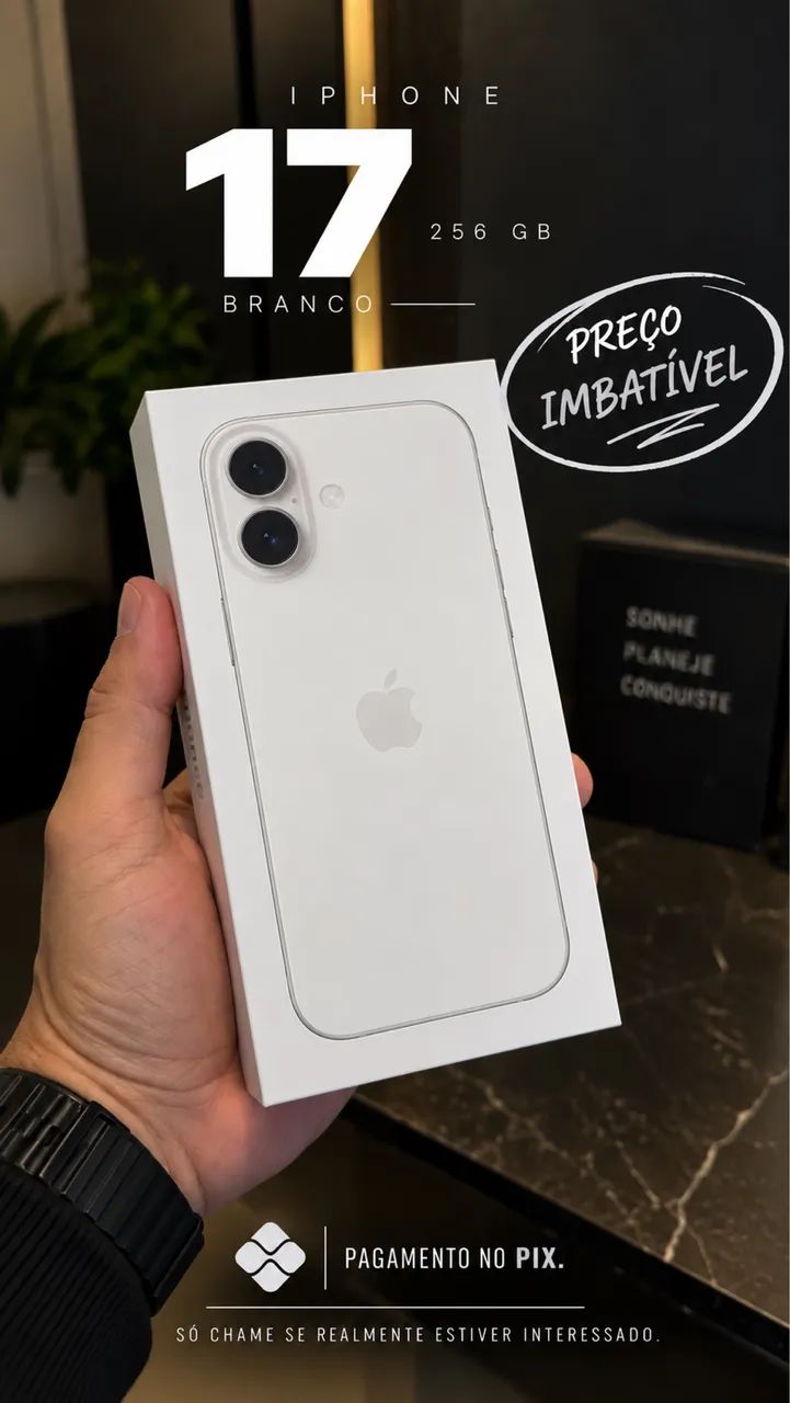Iphone 17 Branco 256gb