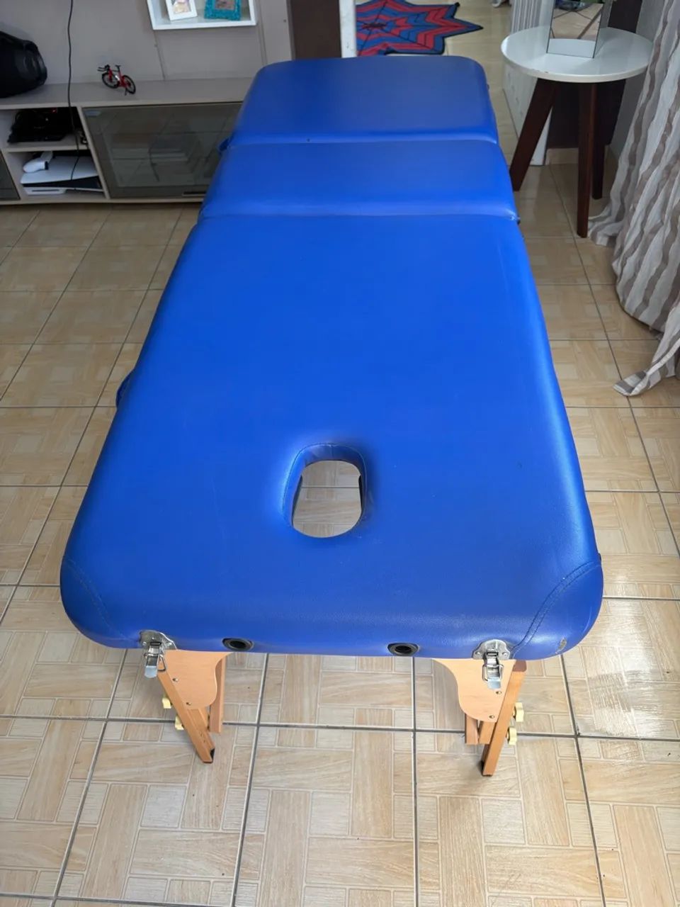Maca de Massagem portátil - azul escuro  - Foto 5