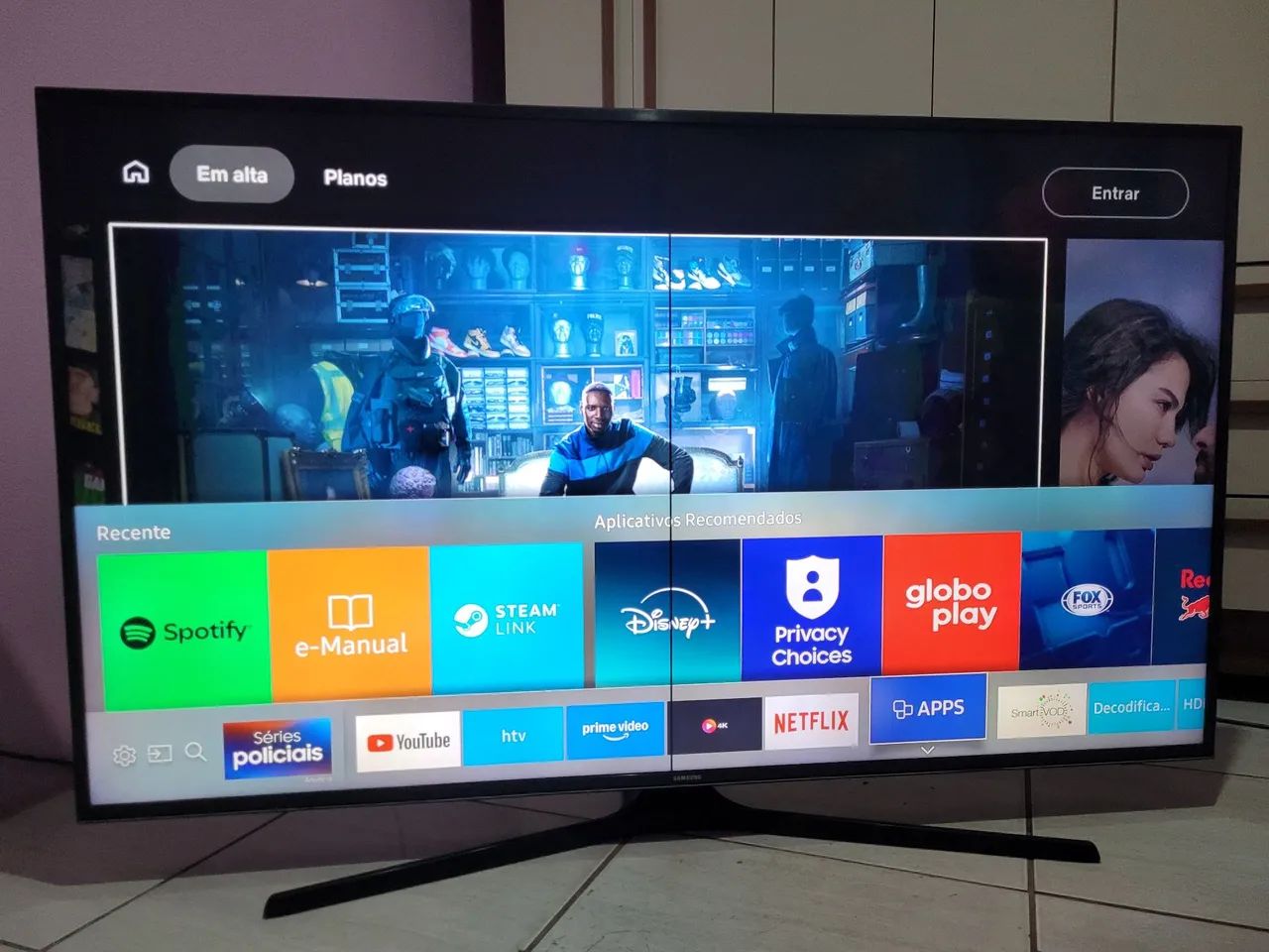 Smart TV Samsung 4K 55" - Foto 5