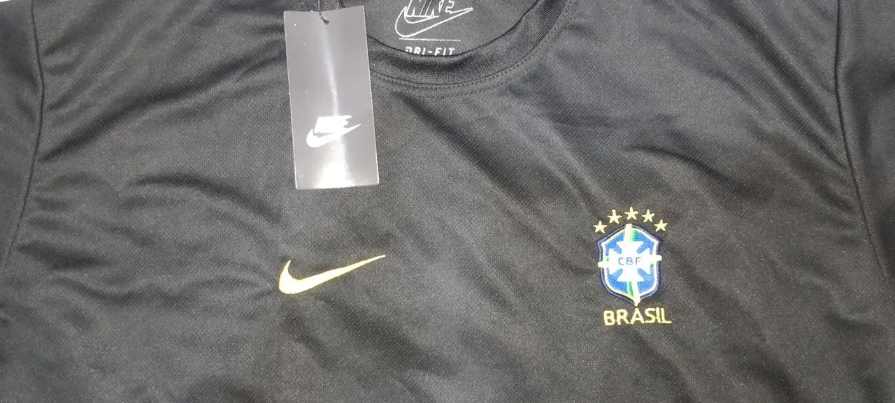 Camisa Brasil Dry fit - Foto 2