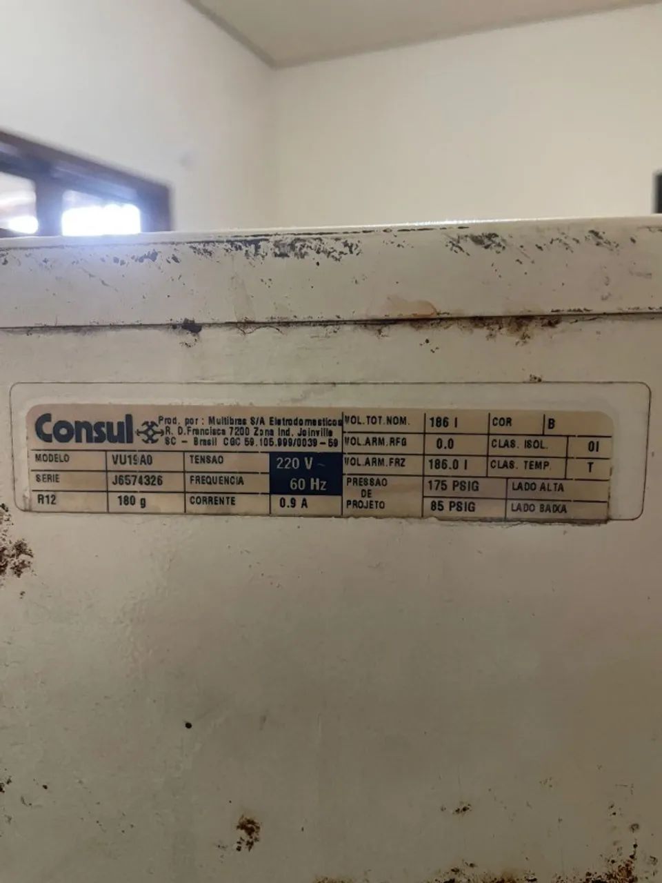 Frezzer Consul Slim -Vertical 220w - Foto 5