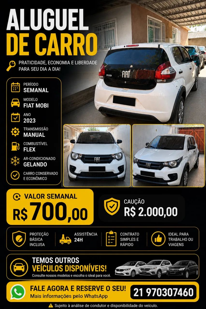 Aluguel Uber x 