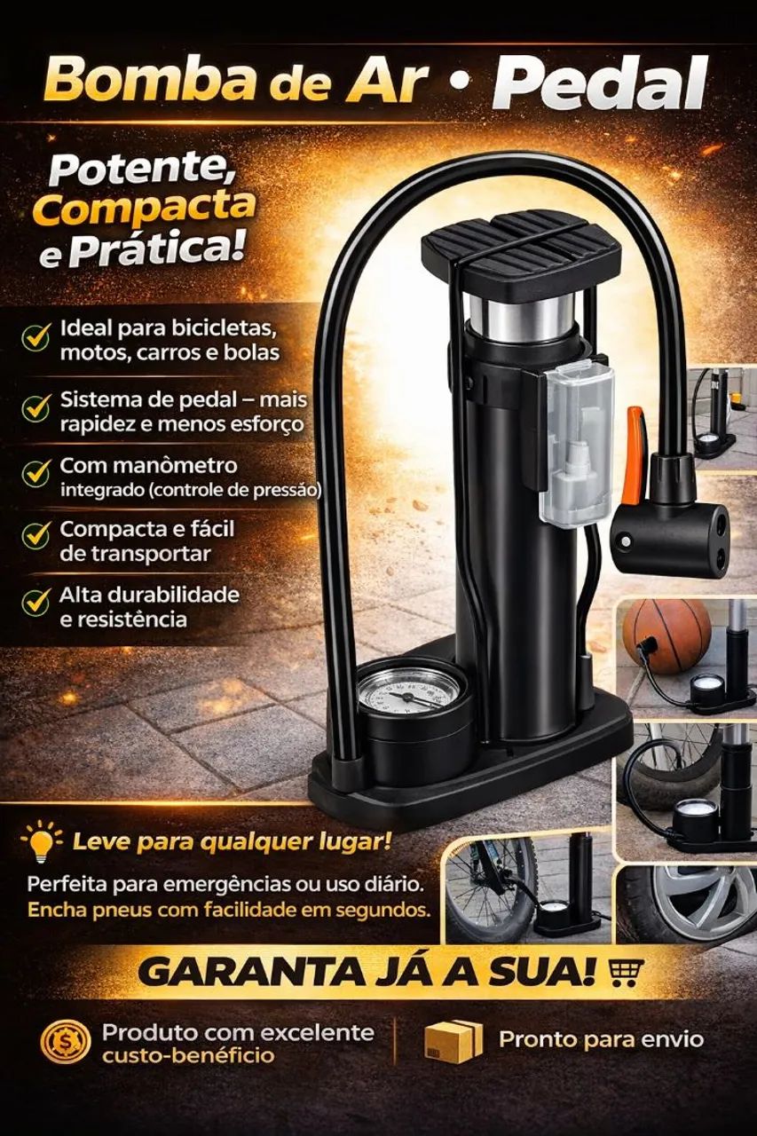 BOMBA DE AR - PEDAL