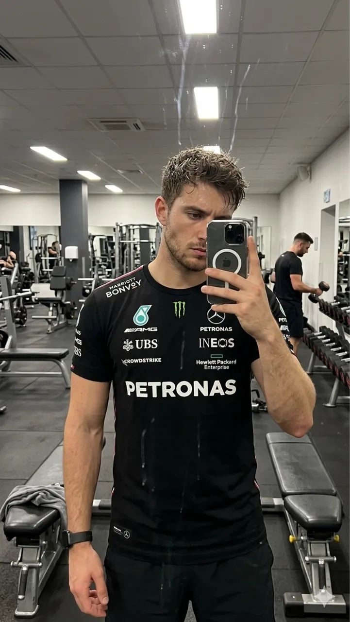 Camisa Mercedes - 44 Lewis  - Foto 4