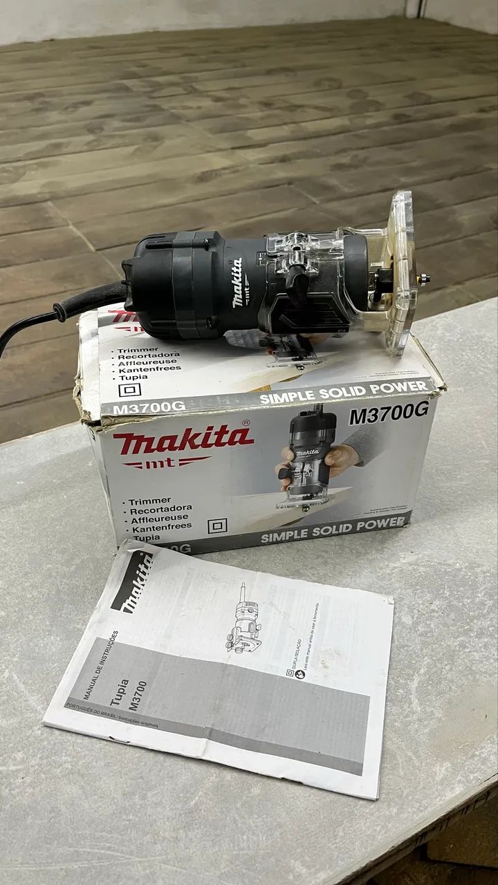 Tupia De Laminacao 6mm 1/4'' Makita Ssp 530w 110v - Foto 4