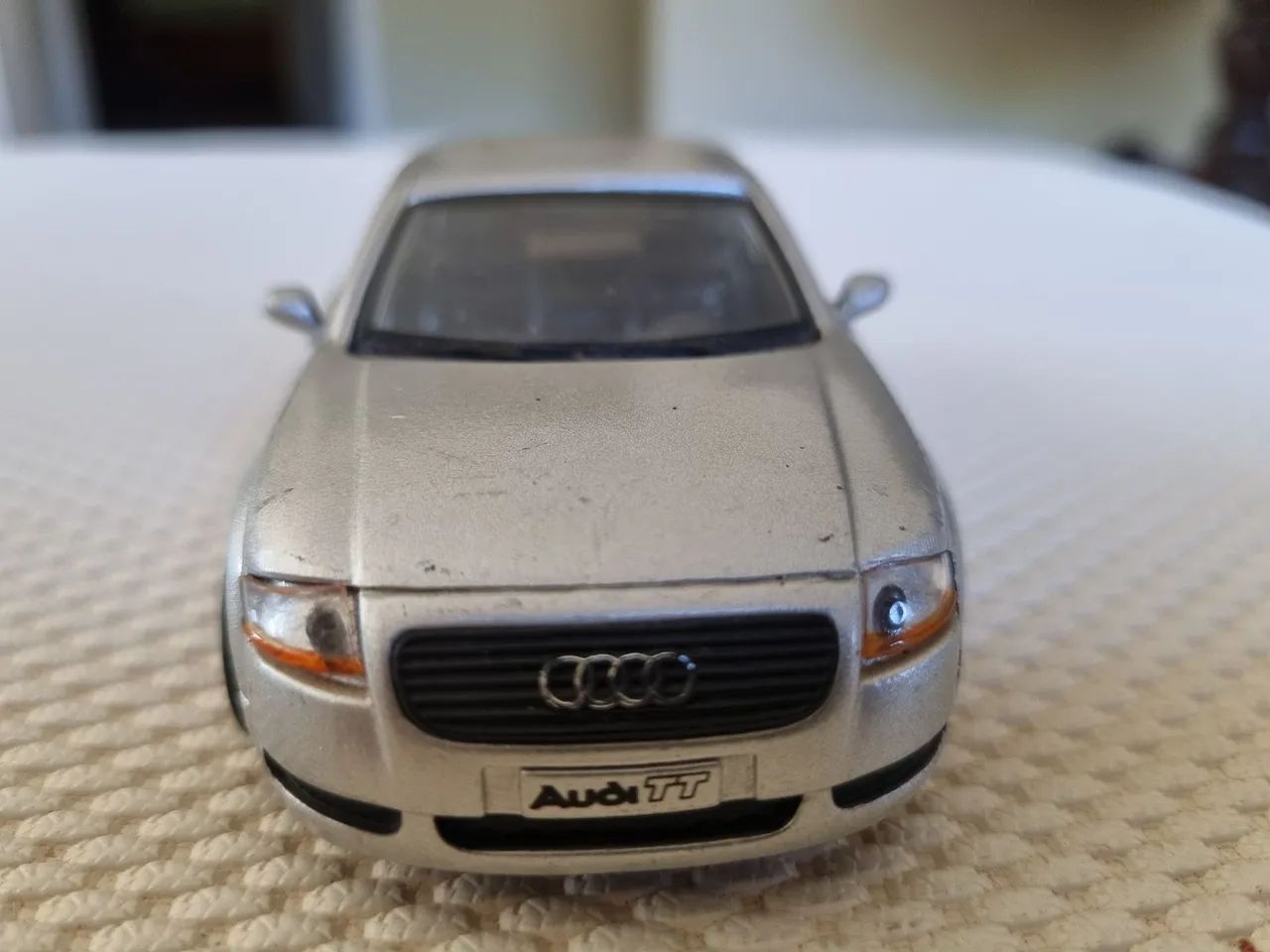 Carrinho Miniatura Audi TT Coupé Cinza Kinsmart - Foto 2