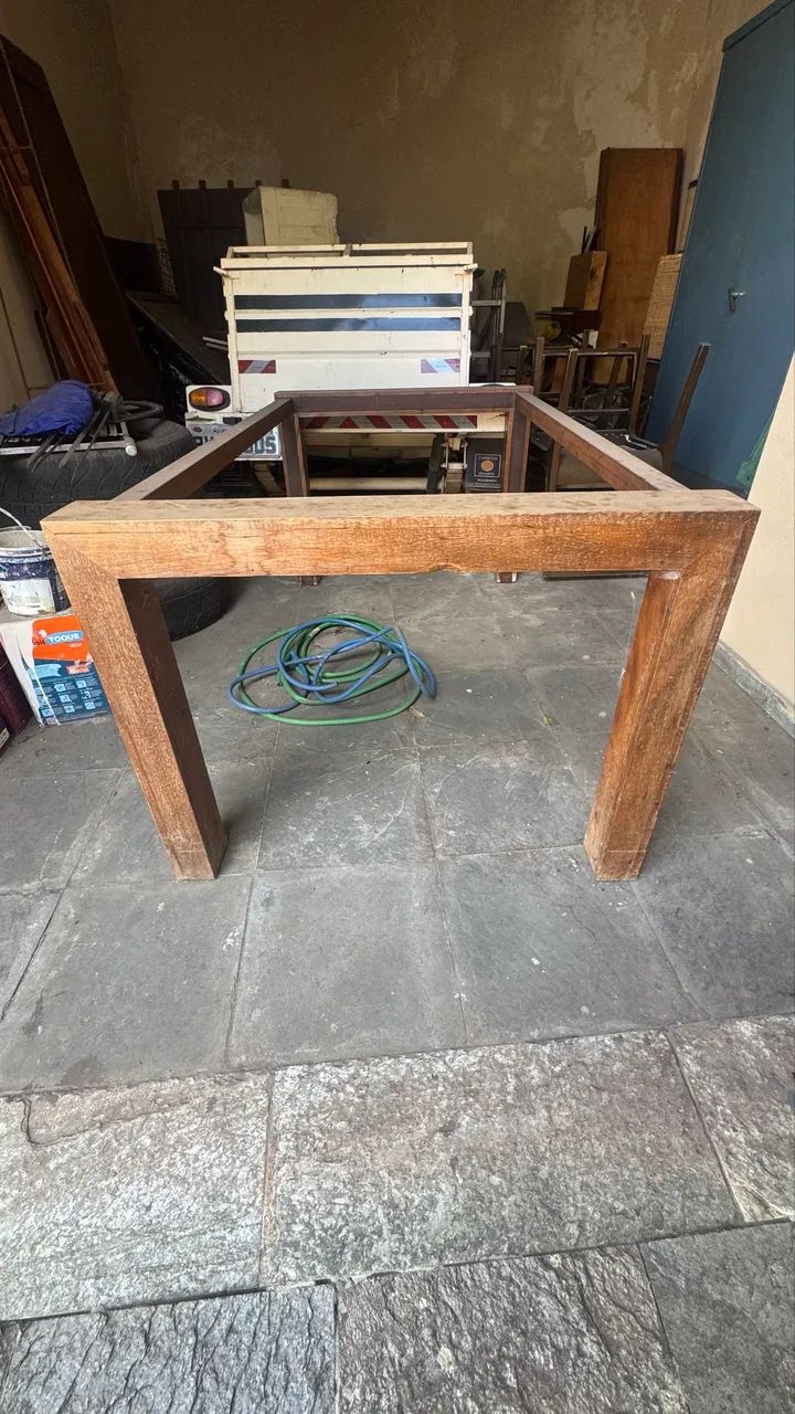 Mesa rústica moderna 