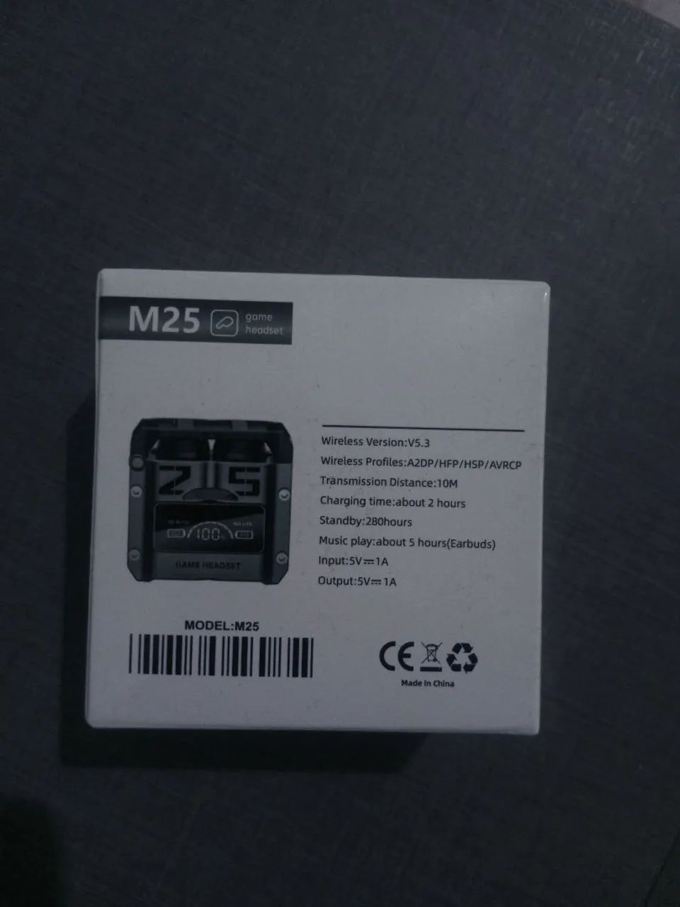 Fone de ouvido sem fio bluetooth TWS M25 - Foto 2