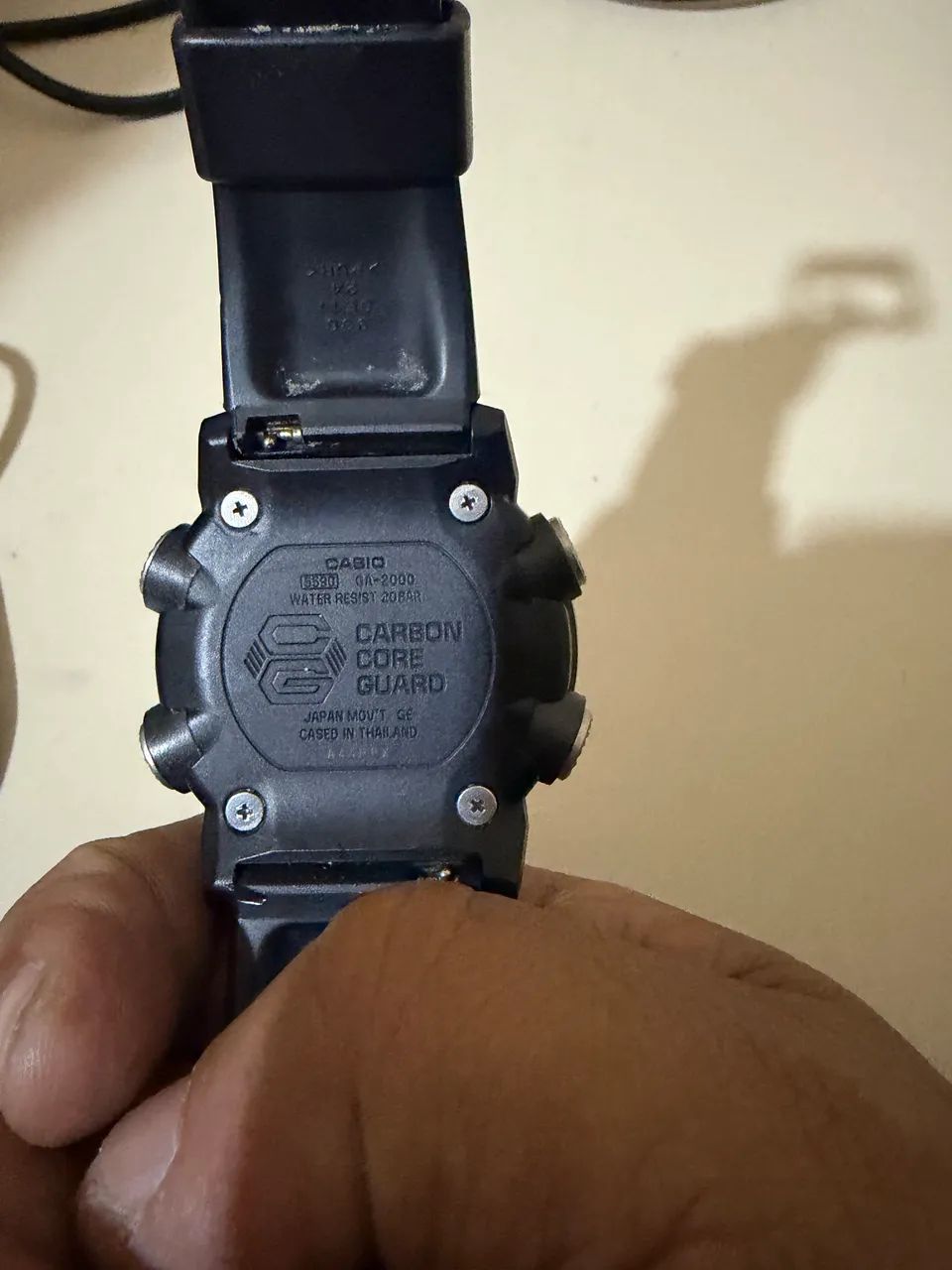 Relógio Casio G-Shock Anadigi Preto GA-2000S - Foto 4