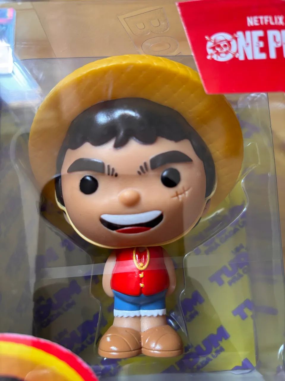 Boneco Luffy One Piece Fandom Box (Netflix) - Original - Foto 3